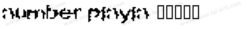 number pinyin字体转换